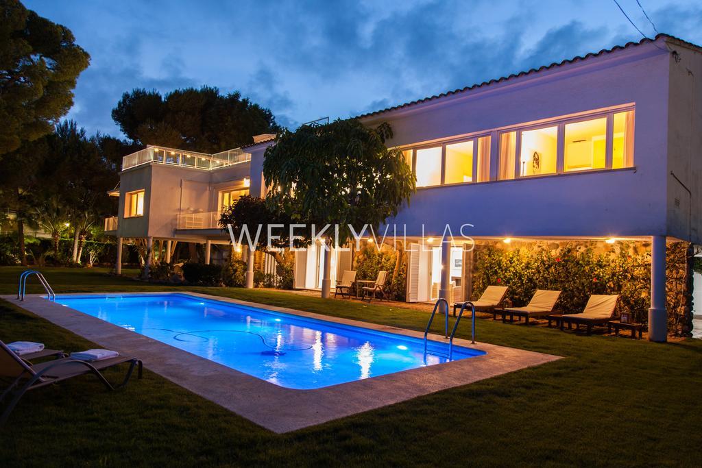 Villa Sitges Tupinetti Beach At 1 Min Walk Amaizing Garden And View Center Sitges 5 Minutes Walk Zewnętrze zdjęcie