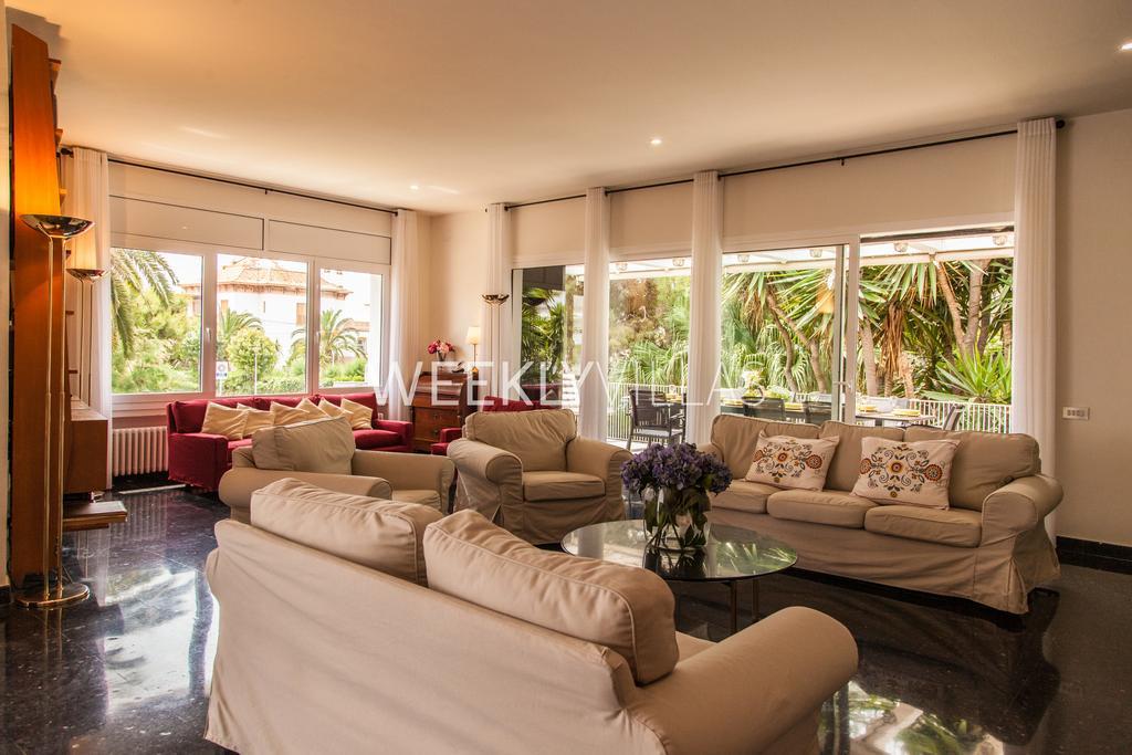 Villa Sitges Tupinetti Beach At 1 Min Walk Amaizing Garden And View Center Sitges 5 Minutes Walk Zewnętrze zdjęcie