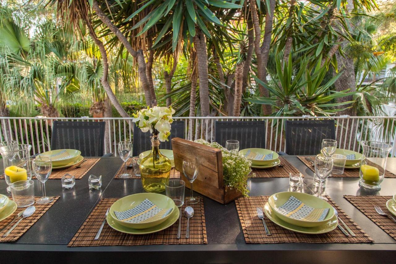 Villa Sitges Tupinetti Beach At 1 Min Walk Amaizing Garden And View Center Sitges 5 Minutes Walk Zewnętrze zdjęcie