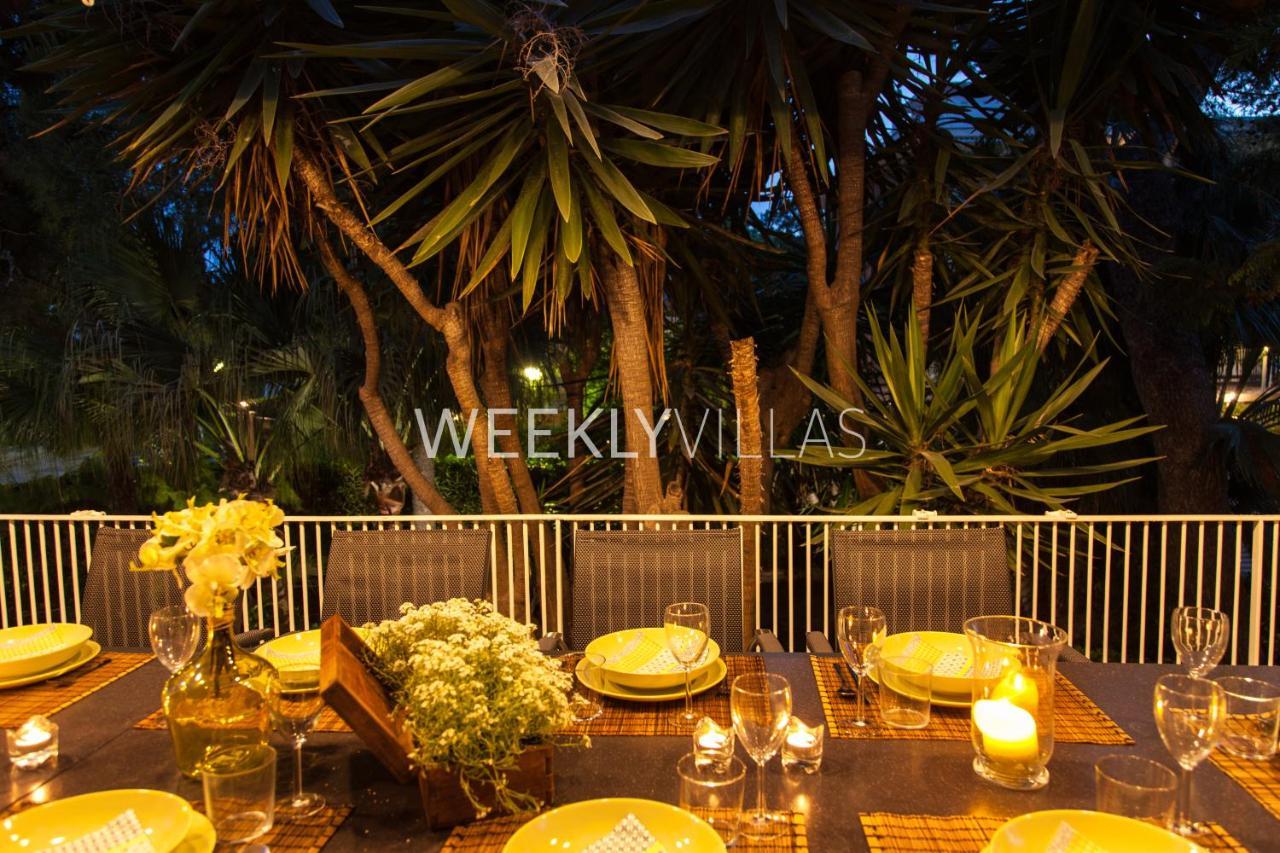 Villa Sitges Tupinetti Beach At 1 Min Walk Amaizing Garden And View Center Sitges 5 Minutes Walk Zewnętrze zdjęcie